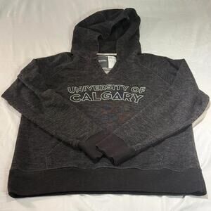 University of Calgary Bruzer Hooded Sweatshirt Unisex Size L